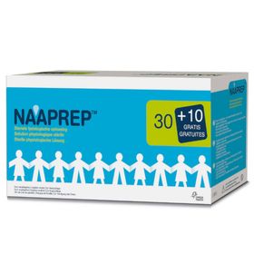 Naaprep steriele zoutoplossing 30+10 Ampoules GRATIS