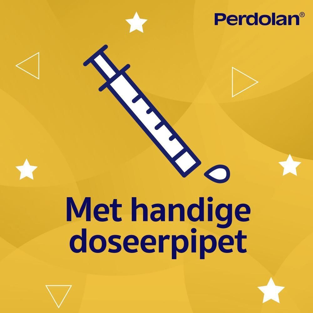 Perdolan® Kinderen 0-39 kg Siroop | Paracetamol 32mg Tegen Pijn en Koorts